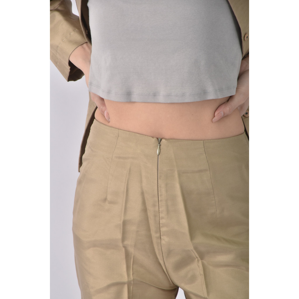(M) sportmax寬鬆黃色套裝二手衣, , large