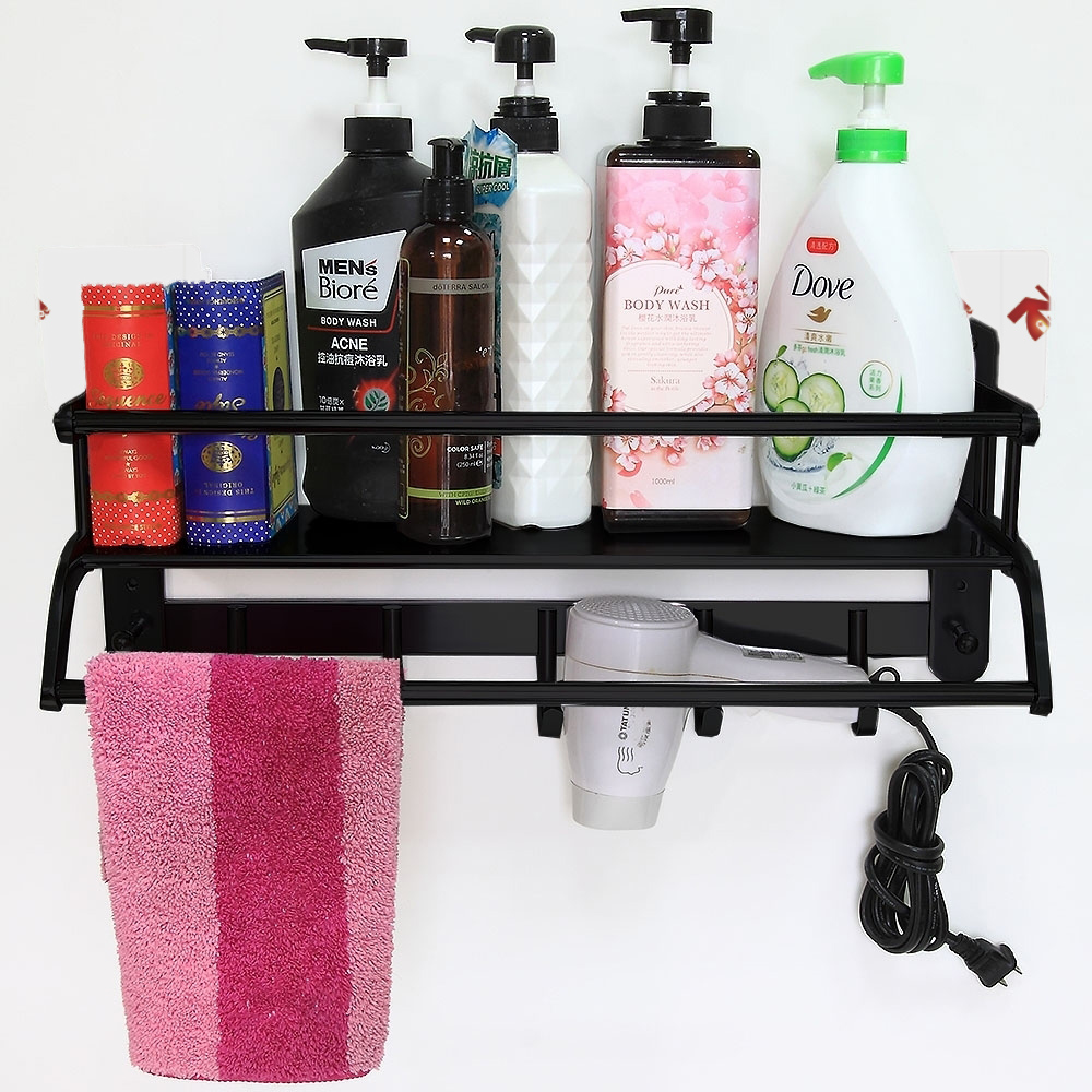  7-Nice Aluminum Surprise Elegant Single Layer Wall Mount, , large