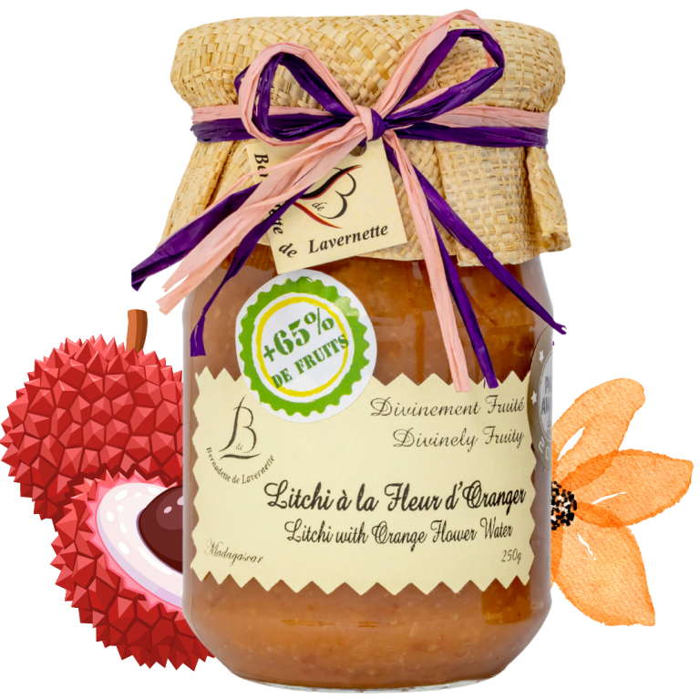 【 B de L小銅鍋 】250g橙花荔枝  100%天然/手工製作/貴族秘密食譜