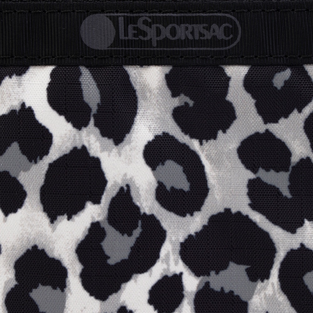 Lesportsac 3-zip Cosmetic 三層拉鍊化妝包 送禮-柔影豹紋, , large