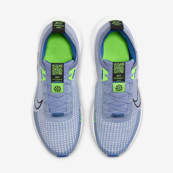 Nike Interact Run 男 慢跑鞋 運動 休閒 針織 透氣 回彈 緩震 舒適 藍 [FD2291-401], , large