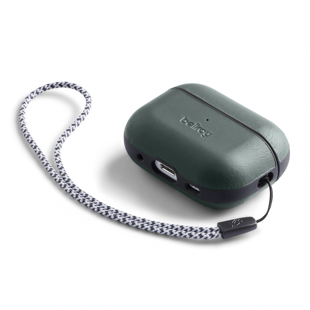 Bellroy AirPods Pro 第2代 保護殼 皮革保護套(藍綠色), , large
