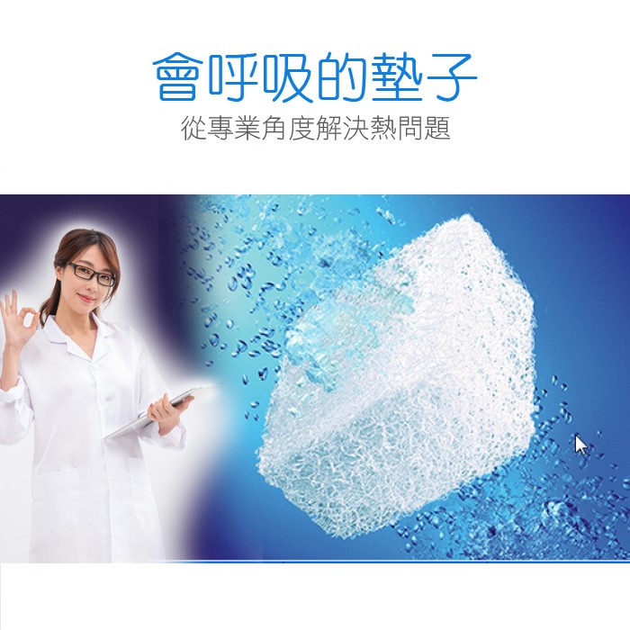 【格藍傢飾】吉爾涼感支撐立體座墊 涼夏 坐墊 沙發座墊, , large