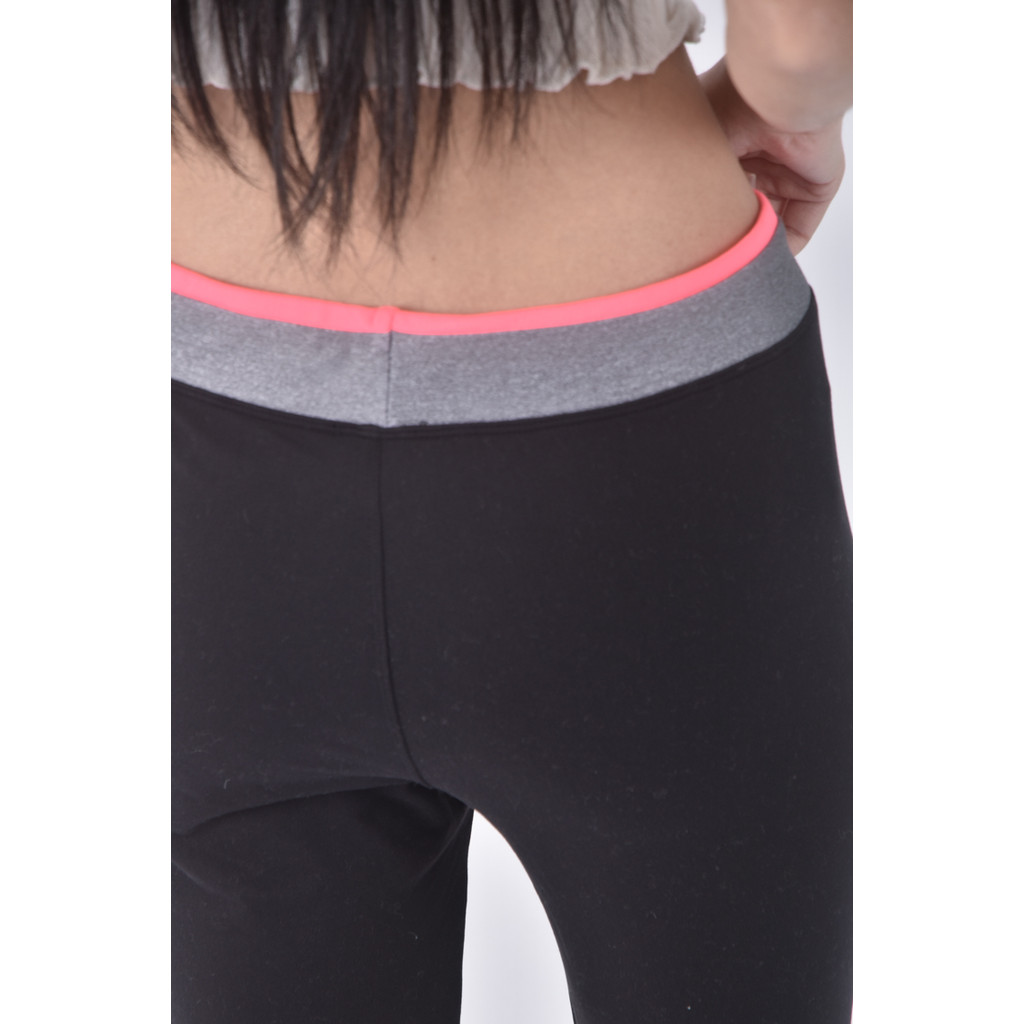 (L) decathlon運動瑜珈黑色長褲二手衣, , large