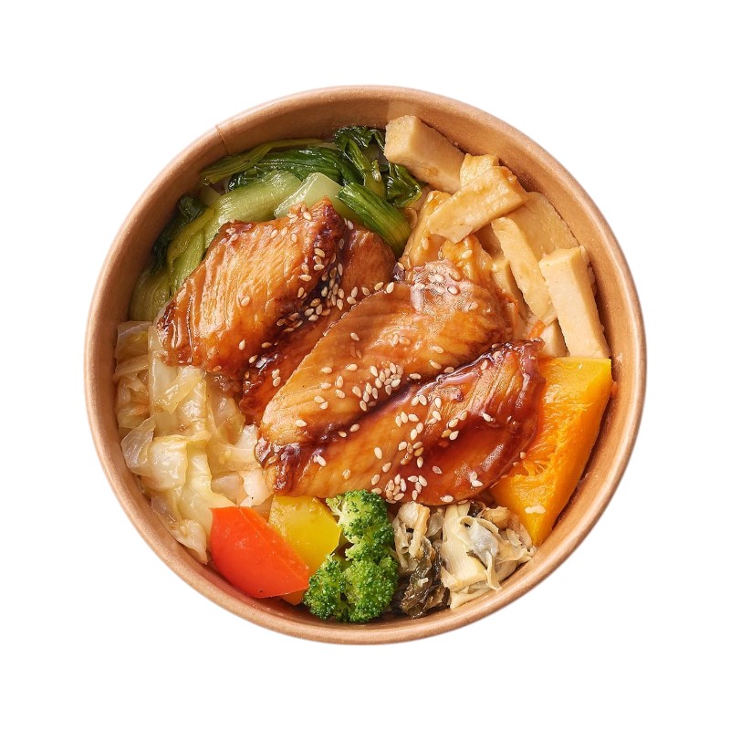 Grilled Porgy Belly Lunch Box, , large
