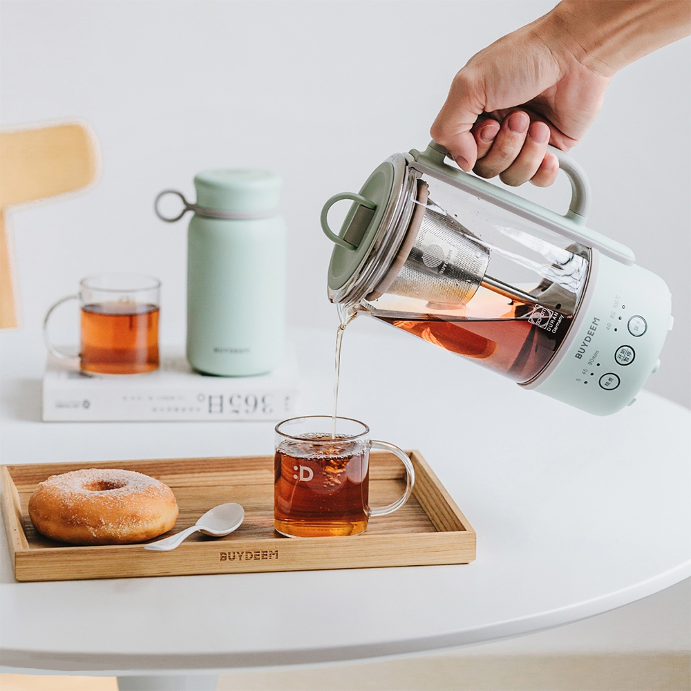 【BUYDEEM北鼎】多功能隨身萃取烹煮壺 隨身養生壺 快煮個人壺 600ml(贈食譜)K32-台灣公司貨, , large