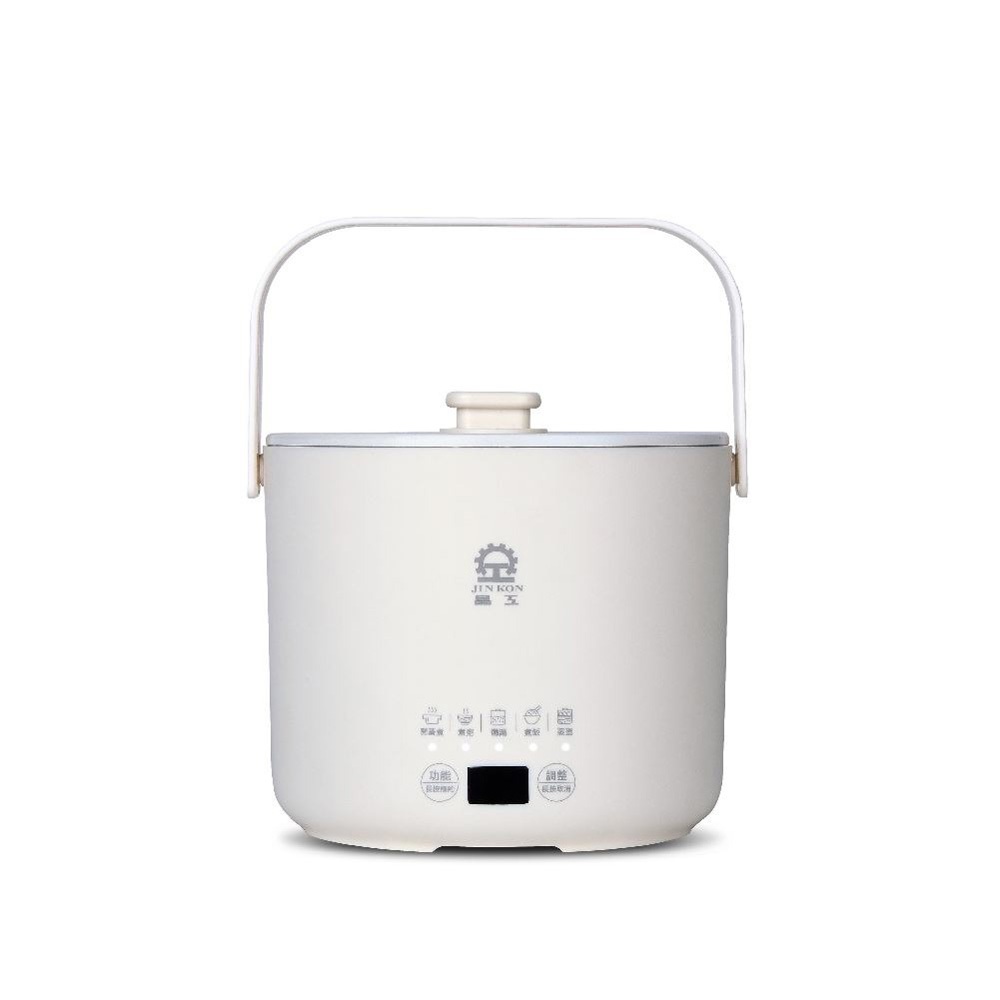 Jinkon 1.3L Multi-Function Cooking Bowl (White) JK-618, , large