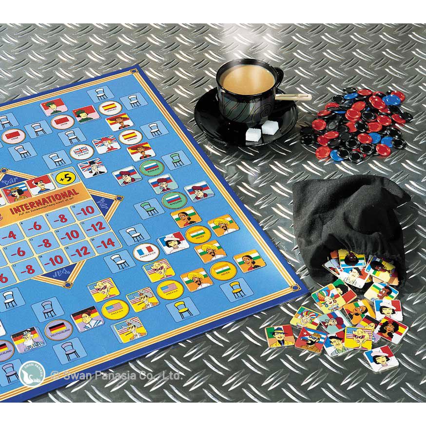 【新天鵝堡桌遊】國際咖啡館, , large