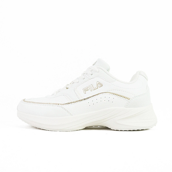 Kixpress-Fila Scales 女 運動休閒鞋 復古 舒適 穿搭 白 金 [5-J328Z-118], , large