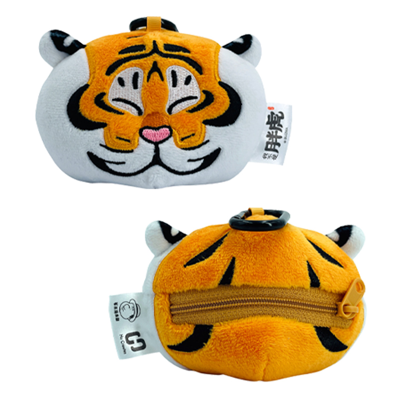 Hu Creotes plush keychain tote bag, , large