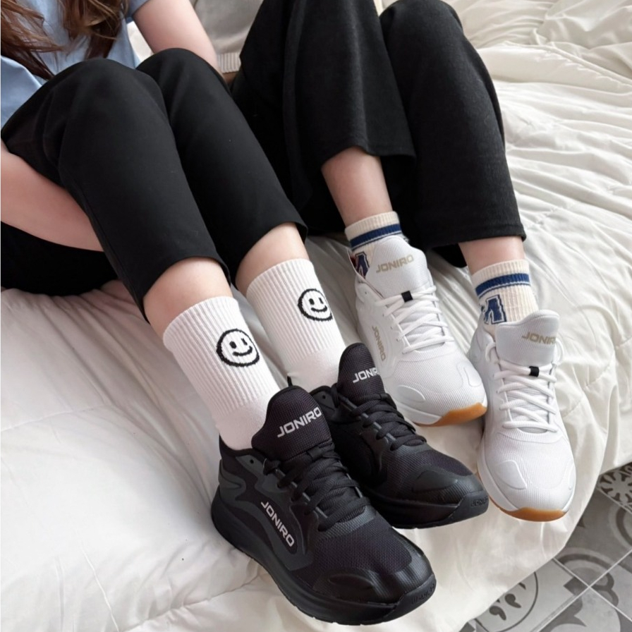 【JONIRO】台灣製造 Buzzer 復古籃球鞋 老爹鞋 黑色 經典 潮感十足 百搭 街頭/ 日常(部分鞋款有現貨), , large