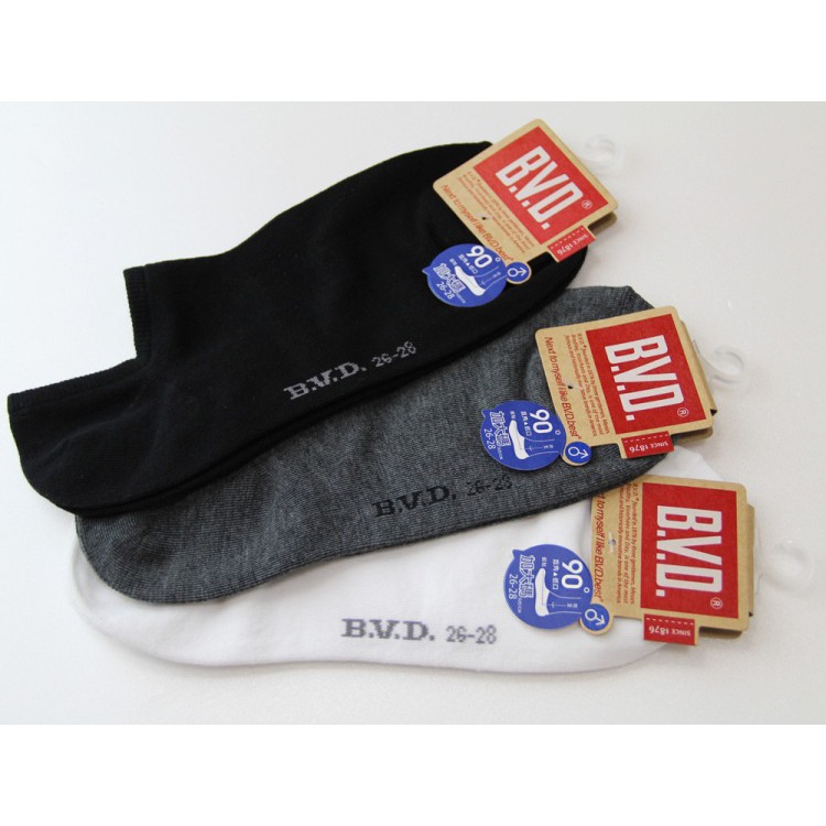 【BVD】男細針低口直角襪子(加大)<鐵灰>B276 男襪 踝襪 襪子, , large