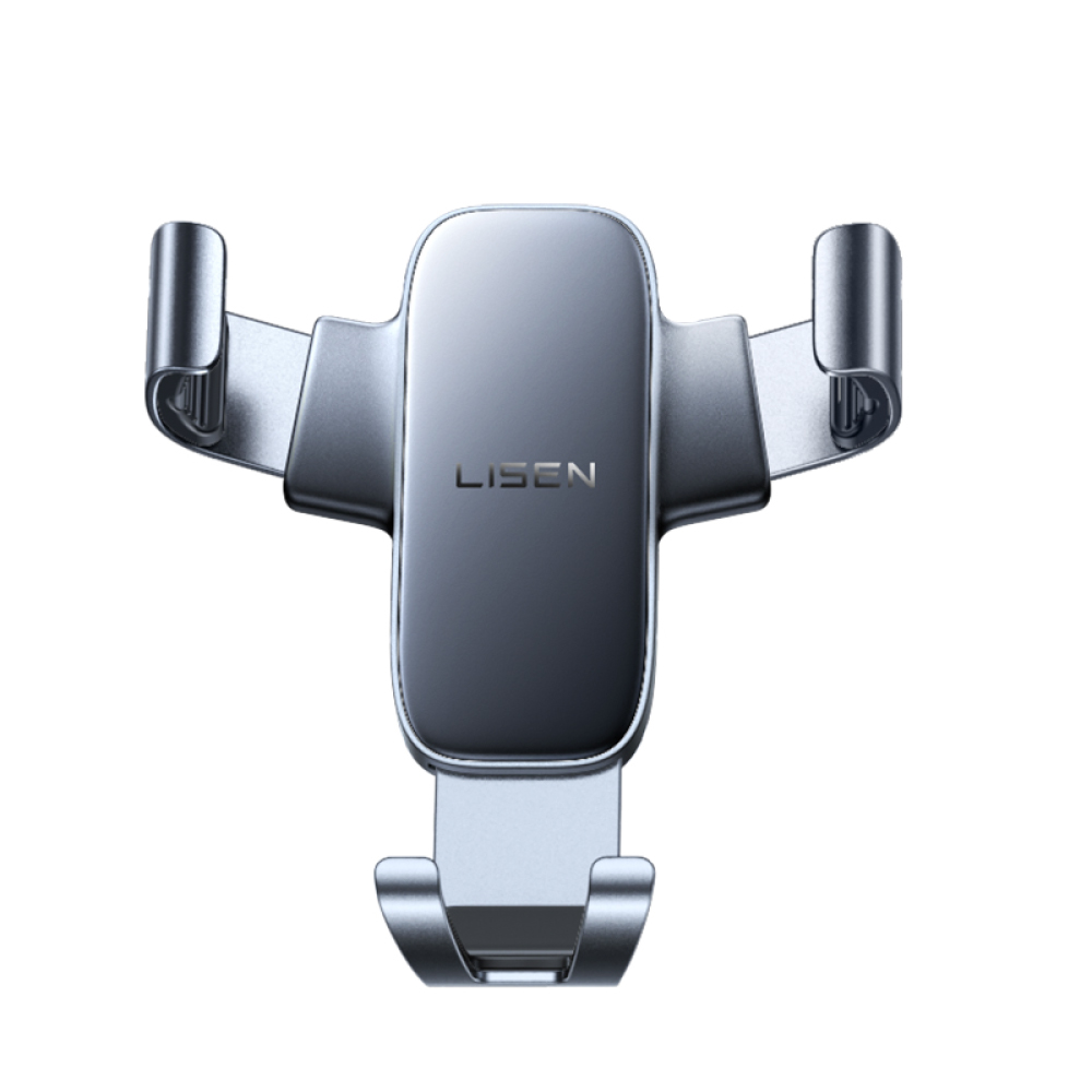 【LISEN】A120 Horizontal Screen Lock Metal Gravity Stand 2E7163(Gray), , large