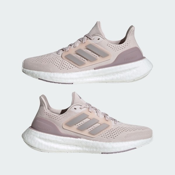 Adidas Pureboost 23 W 女 慢跑鞋 運動 訓練 路跑 緩震 彈力 透氣 舒適 藕粉 [IF1533], , large