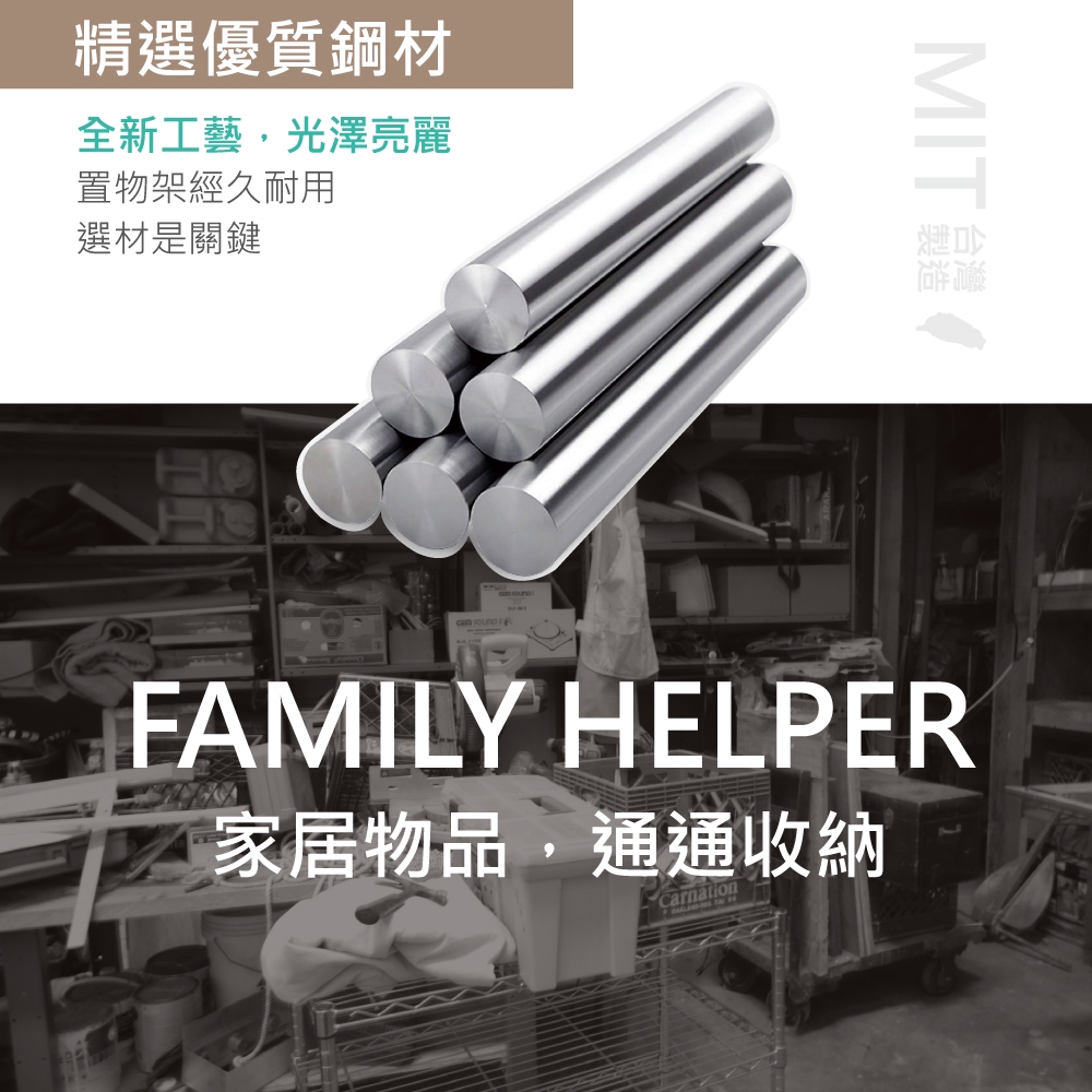 【KIWISH】43X28X210H 黑色五層架 鐵架 層架  收納架 鐵力士架 收納置物 波浪架 免工具 架子 置物架, , large