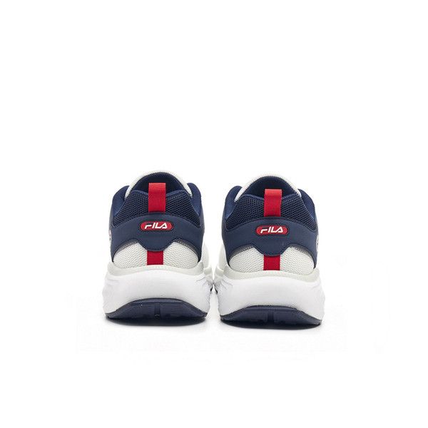 Fila Falcon 男 慢跑鞋 運動鞋 輕量 透氣 白 深藍 [1-J302Y-123], , large