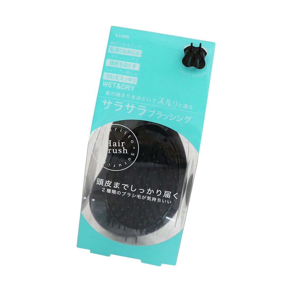 日本製Vess乾濕頭皮按摩梳-2支, , large