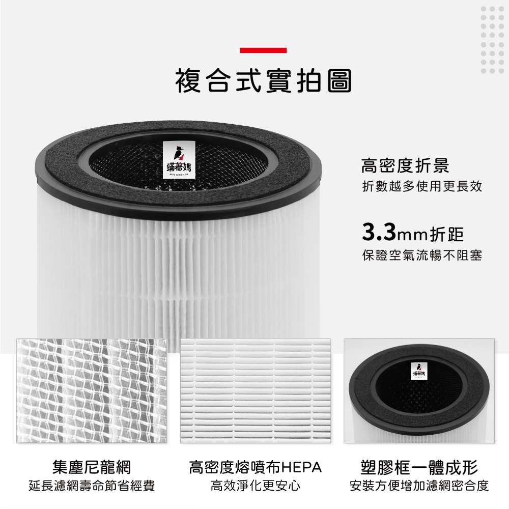 蟎著媽 適用 PHILIPS 飛利浦 AC0819/80 AC0850/81 AC0850 FY0194/30 空氣清淨機 濾網, , large