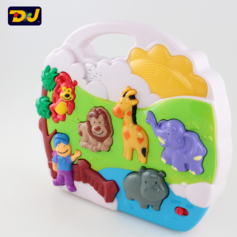 [DJ TOYS] My Zoo World Educational Toys, , large