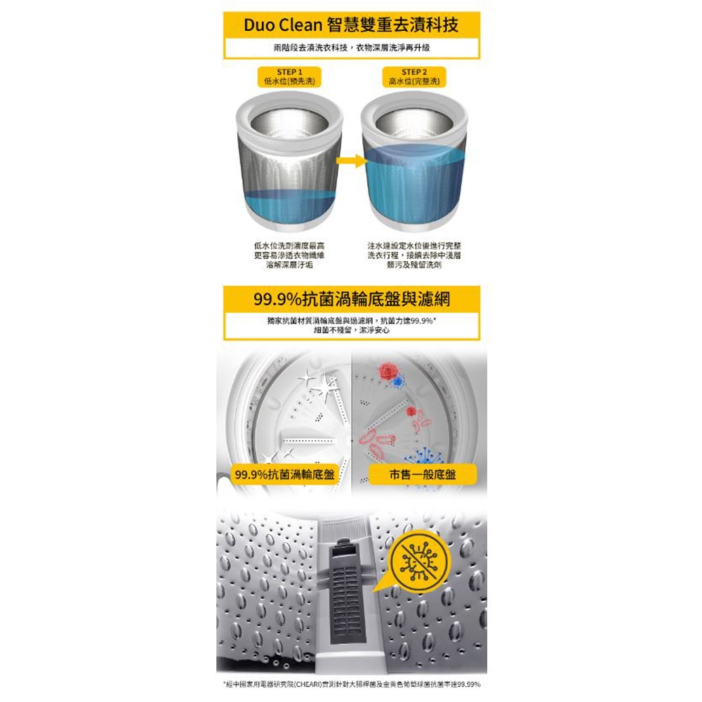 Whirlpool 15kg DD Inverter Top Load Washer VWED1501BS, , large