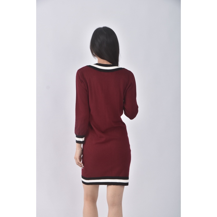 (S) forever21v領紅色洋裝二手衣, , large