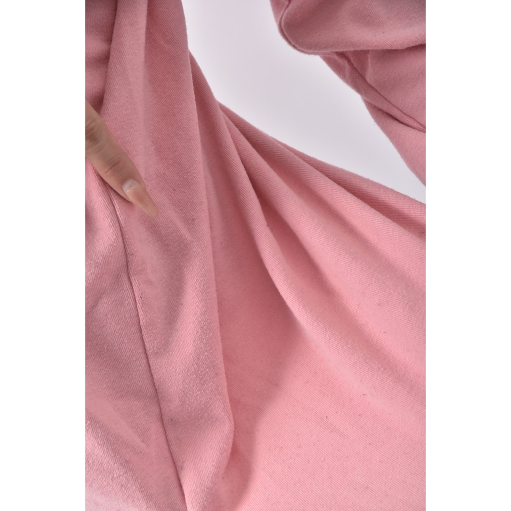 (XL) kexinhappiness棉質圓領粉色長袖上衣二手衣, , large