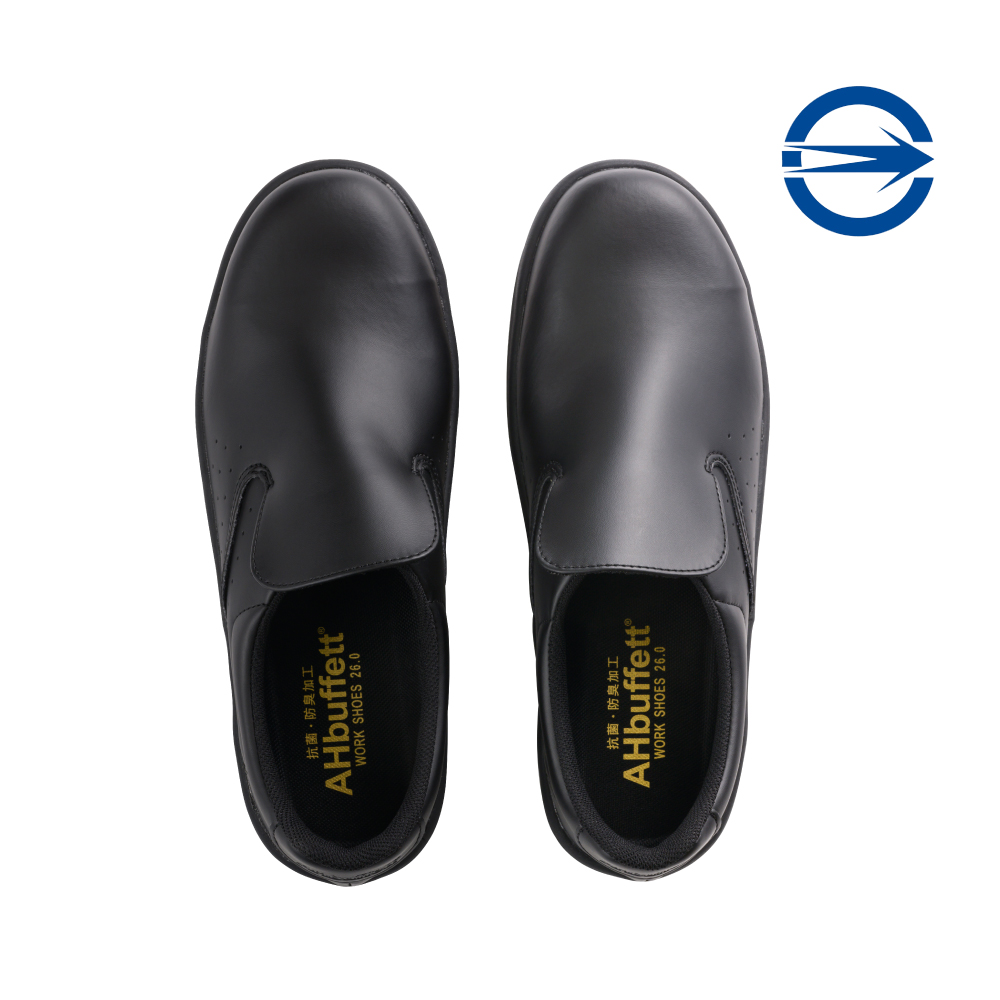 【AHbuffett防滑鞋】AH-12 爵士鞋 防滑EVA鞋底 寬楦 CNS20345 輕量 鋼頭鞋 防護鞋 防滑工作鞋 止滑鞋 餐飲, , large