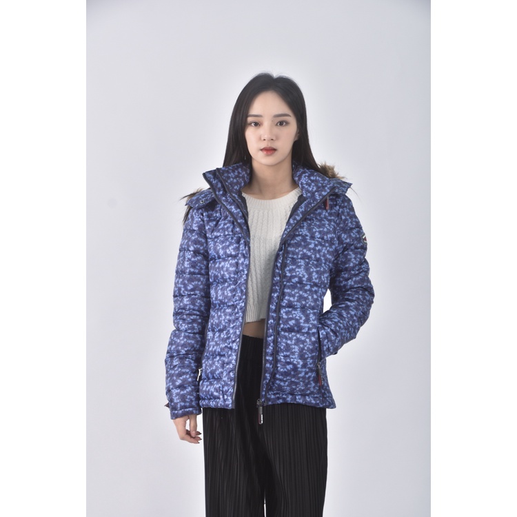 (S) superdry迷彩藍色外套二手衣, , large