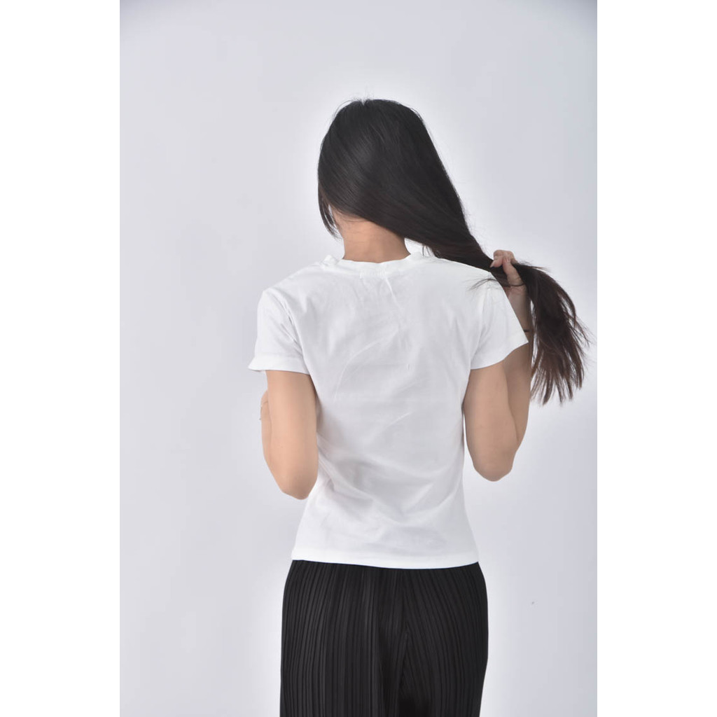 (S) 【粿粿私服】somerz白色短袖上衣二手衣, , large