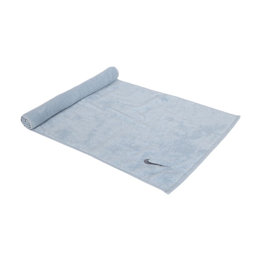 NIKE SOLID CORE 毛巾 80x35cm 運動毛巾 登山 戶外 家居 簡約 時尚 純棉 吸水佳 灰藍 淺粉, , large