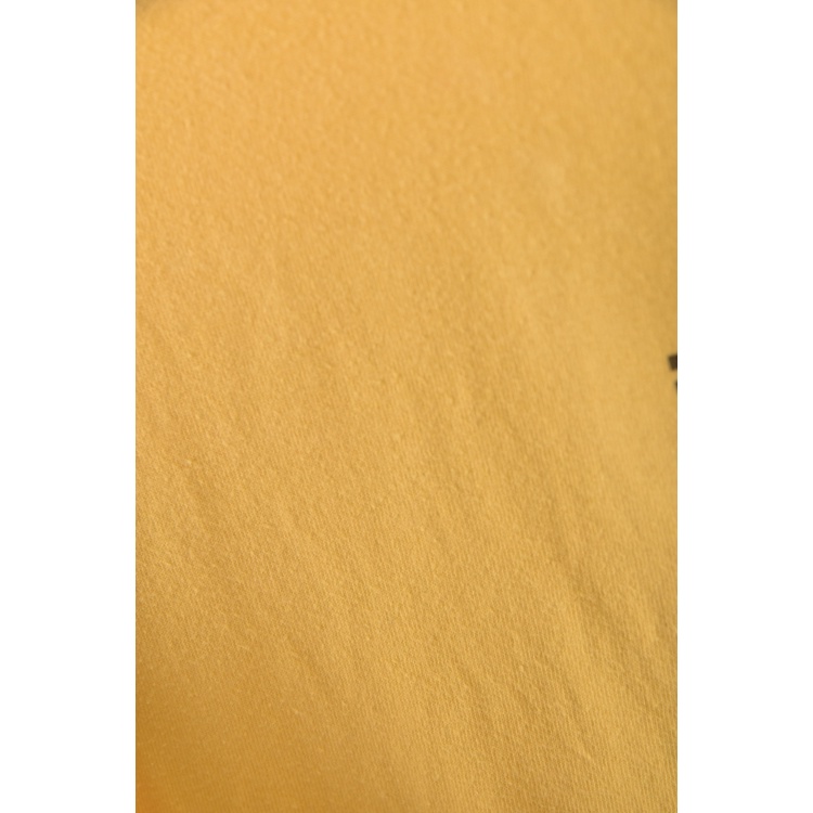 (M) veil質感棉質純棉黃色短袖上衣二手衣, , large