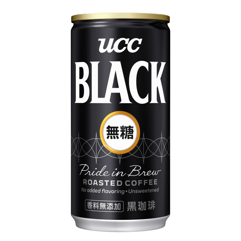 UCC Black Coffee Can184ml, , large