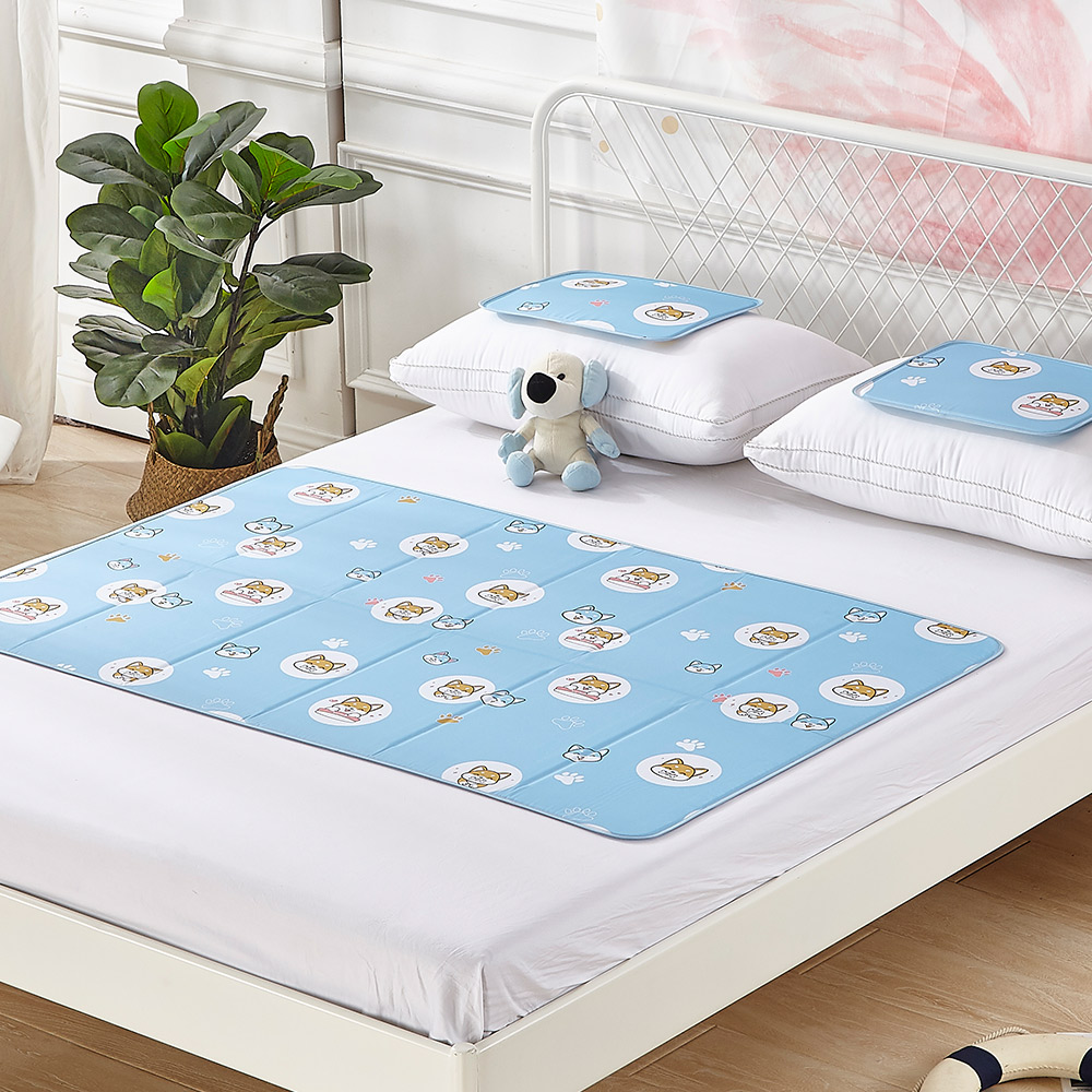 【Betrise】Upgraded mosquito repellent protection-Japanese anti-mosquito antibacterial solid gel long-lasting cooling pad- Double 1 bed 2 pillows, , large