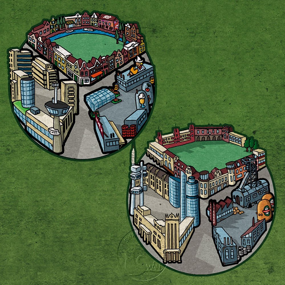 【新天鵝堡桌遊】電力公司擴充2：荷比盧/中歐地圖, , large