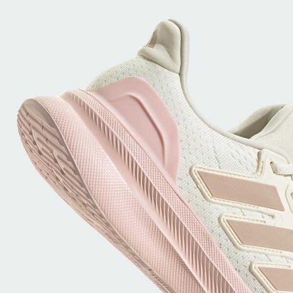 Adidas Ultrabounce 5 W 女 慢跑鞋 運動 跑鞋 緩震 透氣 舒適 米白 粉紅 [IE8800], , large