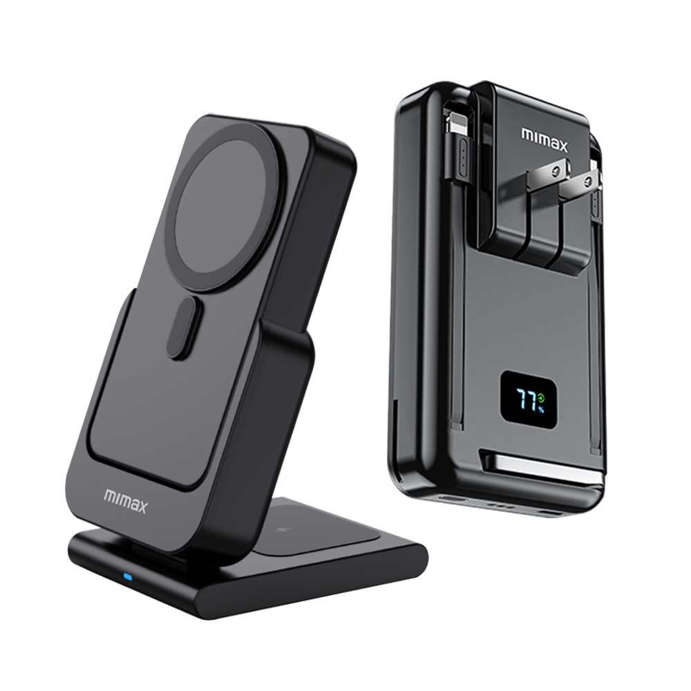 Mimax MiMi Magnetic Wireless Charging Stand Power Bank, , large