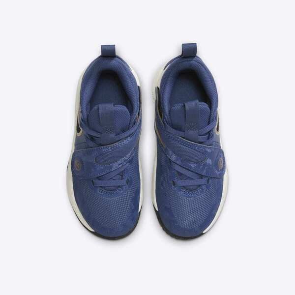 [Kixpress] Nike Team Hustle D 11 KC PS 中童 籃球鞋 運動 魔鬼氈 緩震 藍黑 [FZ7296-400], , large