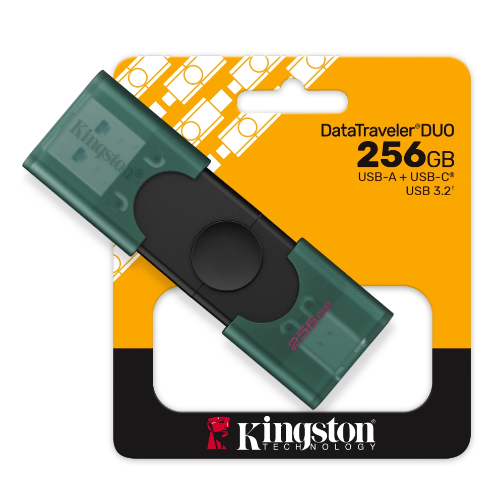 【Kingston】DataTraveler Duo 256G USB 3.2 Gen1 Type-C Flash Drive USB-A/C 隨身碟, , large