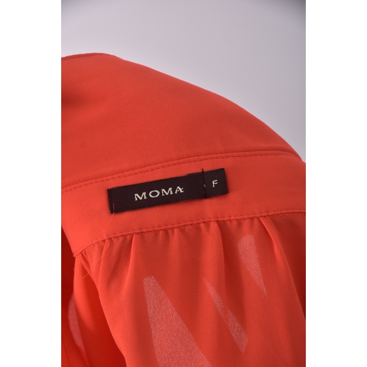 (L) moma質感無袖紅色上衣二手衣, , large