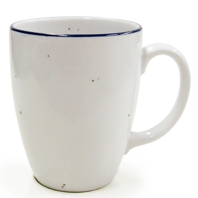 [豐名日本餐具] 3.0"馬克杯 藍邊 強化 / C03MG0-113, , large