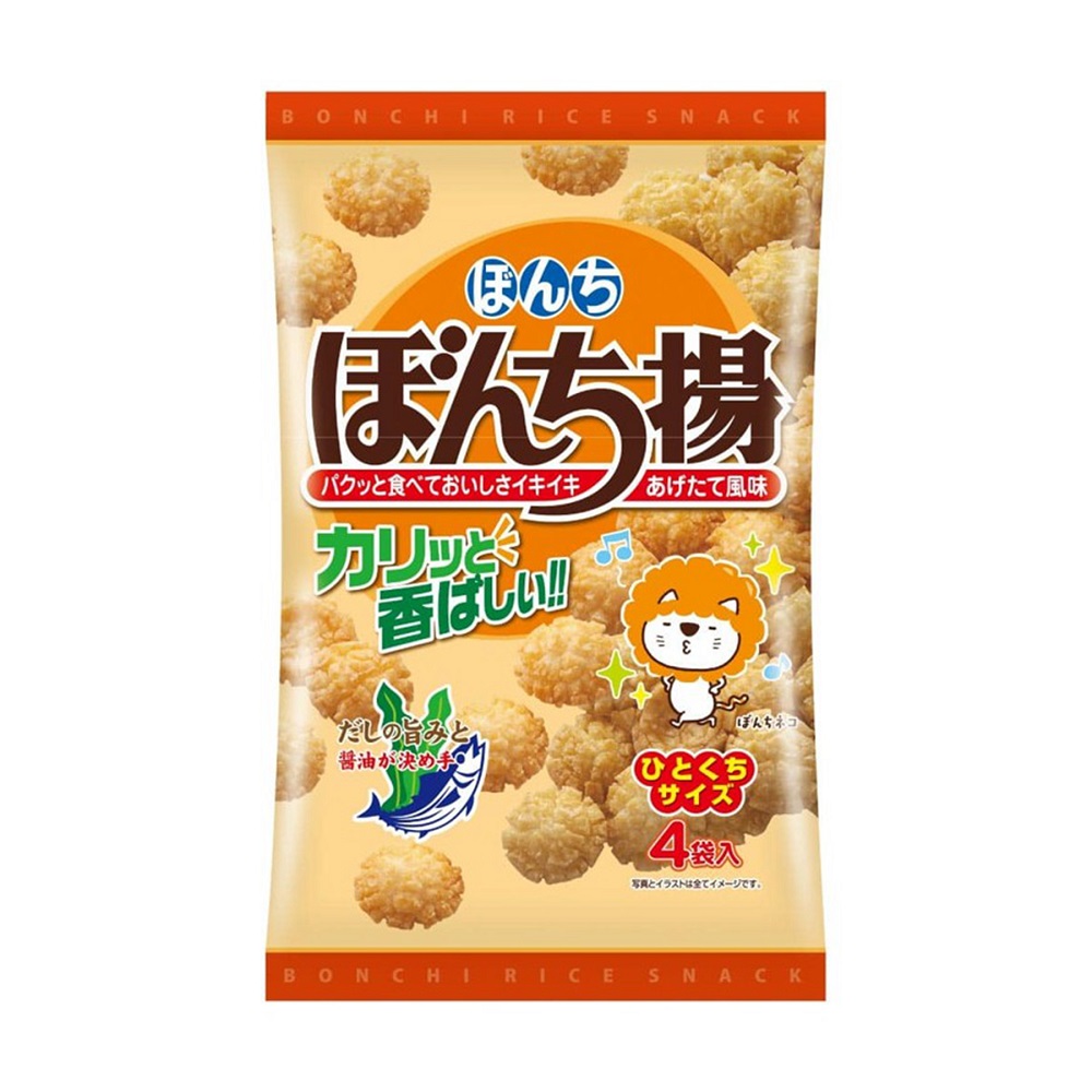 BONCHI醬油風味揚米果