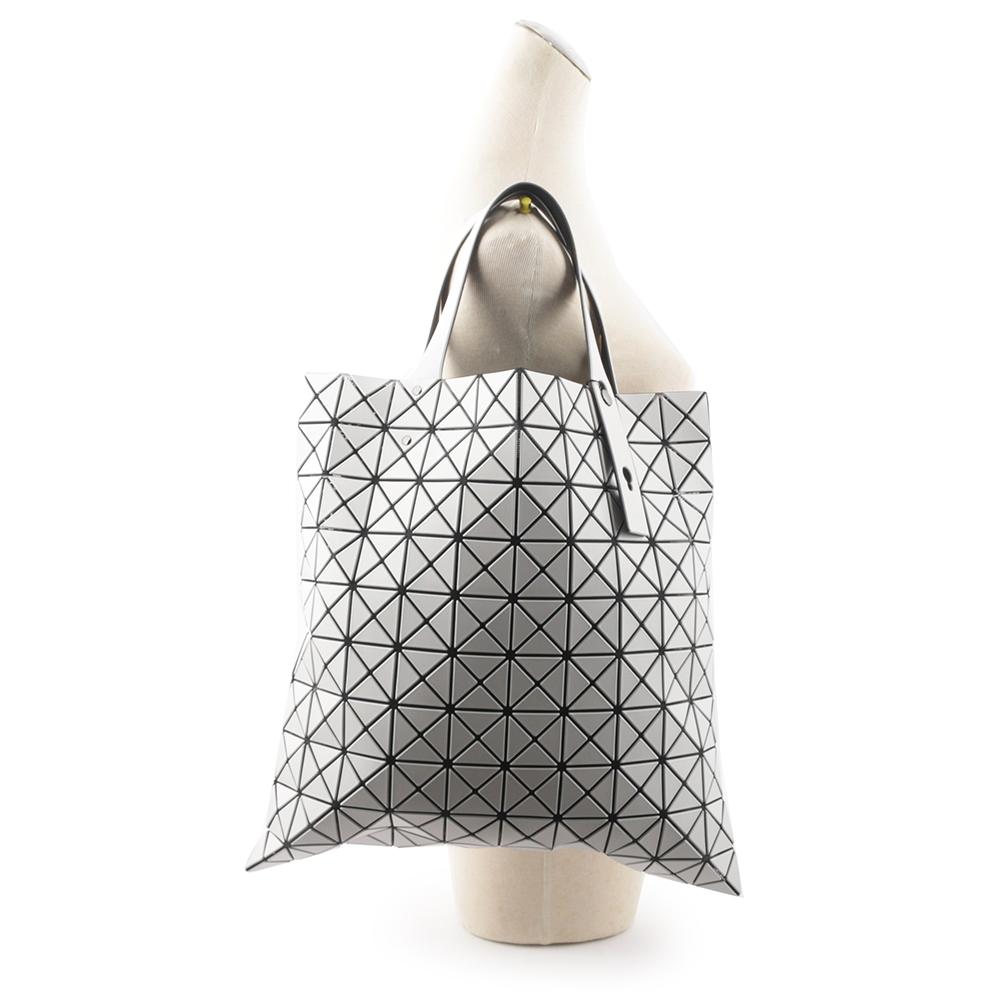 ISSEY MIYAKE BAO BAO PRISM 10X10 啞光霧面手提包/淺灰色, , large