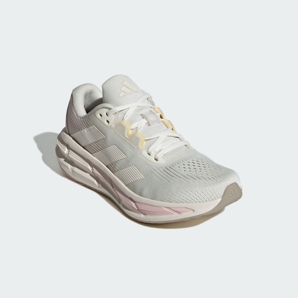 Adidas Questar 3 W 女 慢跑鞋 運動 訓練 緩震 透氣 跑鞋 灰白 粉 [ID8741], , large