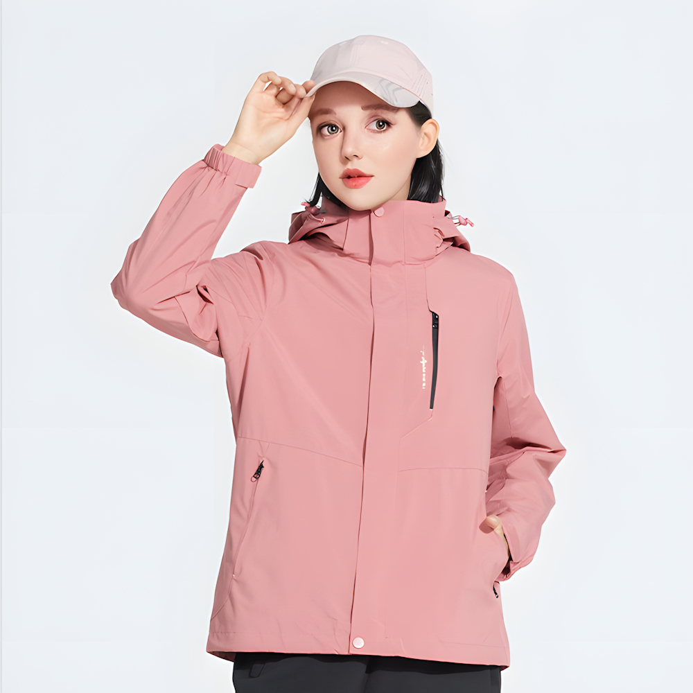 【TECTOP 探拓戶外】女款1245180兩件式衝鋒外套(採用耐磨機能布！防風/擋雨/保暖三合一冲鋒衣), , large