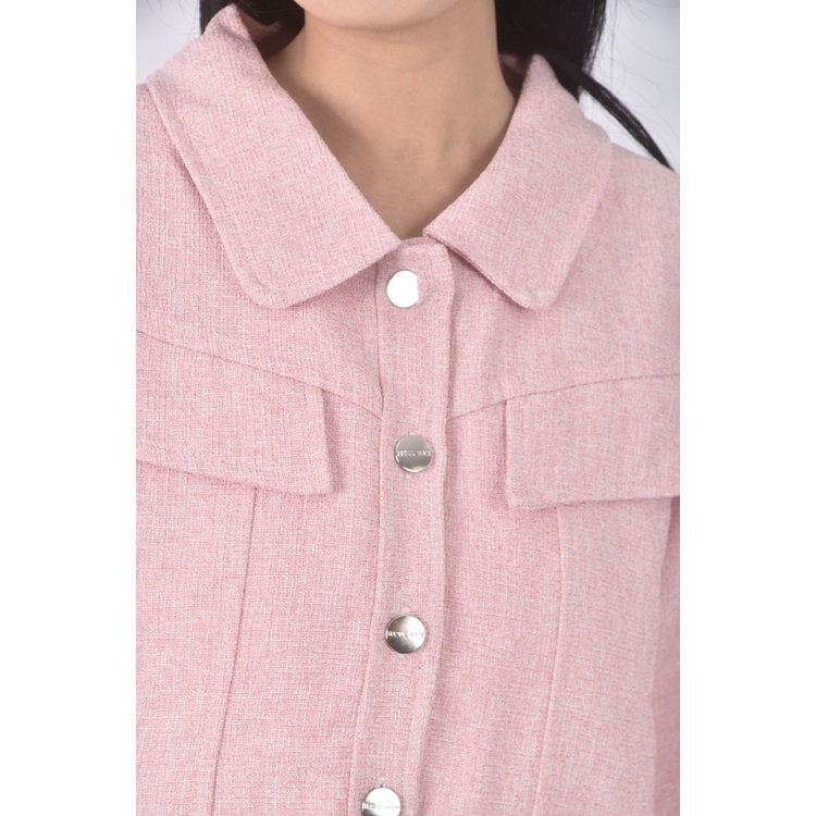 (S) seoul mate質感粉色外套二手衣, , large