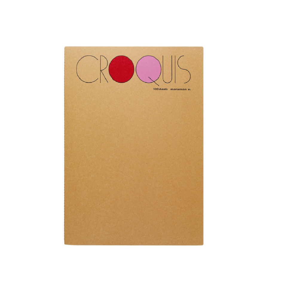 *需預訂 日本 maruman L號素描本 100頁 /本 紅SL-01 藍SL-02紅色L號, , large