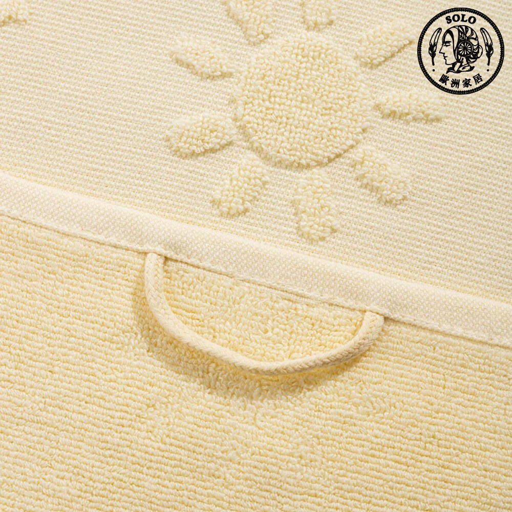 【SOLO Vintage】LCW Home 70x140cm Yellow Sun Bath Towel 100% Cotton Made in Turkey, , large