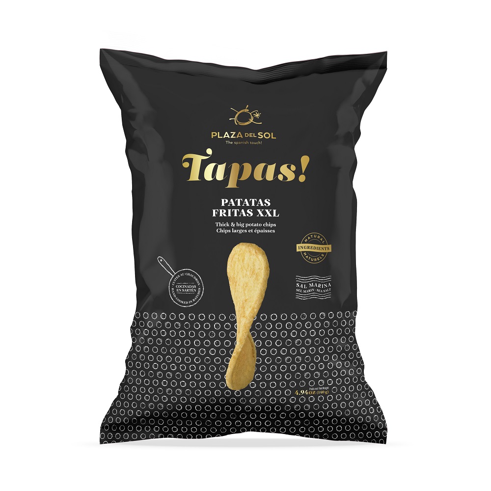 Thick  big potato chips, , large