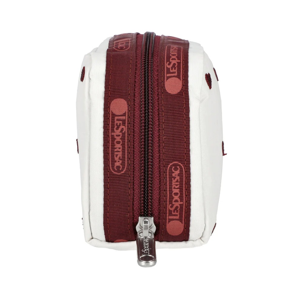 |快速出貨|Lesportsac Rectangular Cosmetic 長形化妝包/ 莓果心刺繡, , large