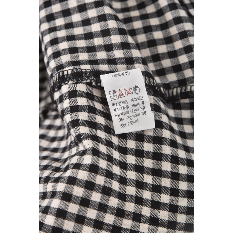 (XL) charliy韓牌質感格紋黑色洋裝二手衣, , large